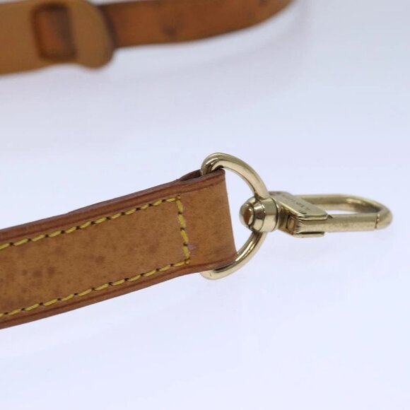 LOUIS VUITTON Adjustable Shoulder Strap Leather 35""""""""-42.1"""""""" Beig... - Picture 4 of 15